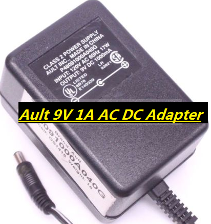 *Brand NEW*Ault P48091000A0400G 9V 1A AC DC Power Supply Adapter