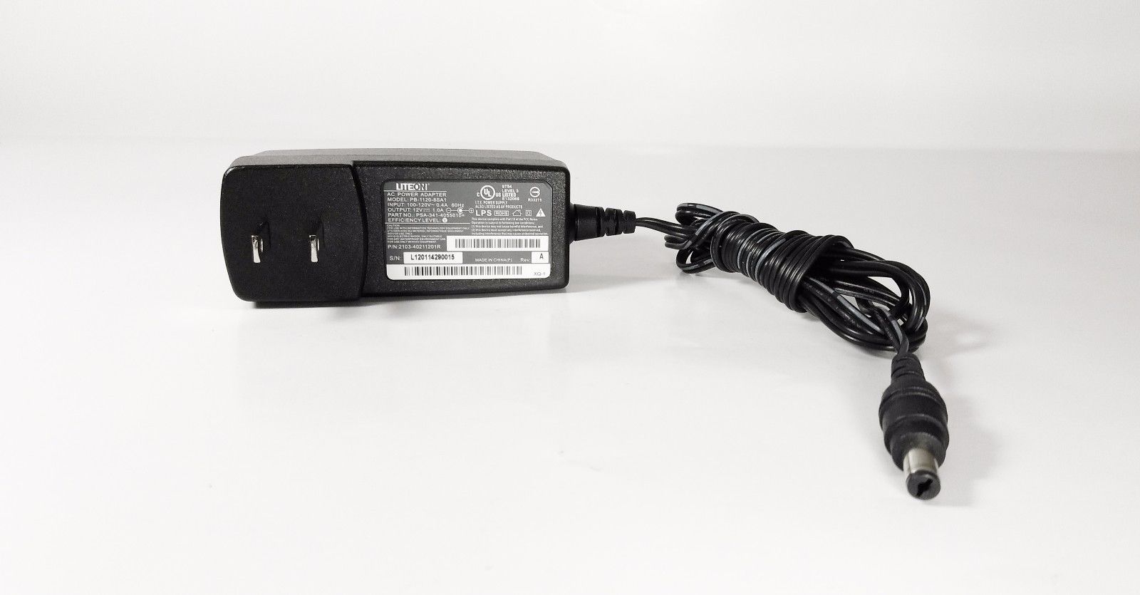 NEW 12V 2.5A Liteon PB-1300-3AR1 596530-001-00 AC Adaptor