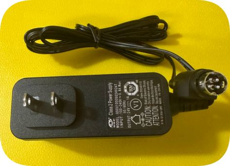 *Brand NEW*24V1A SUNMI D2 second generation L3516 ordering machine power adapter four-pin CYEH24-240100C