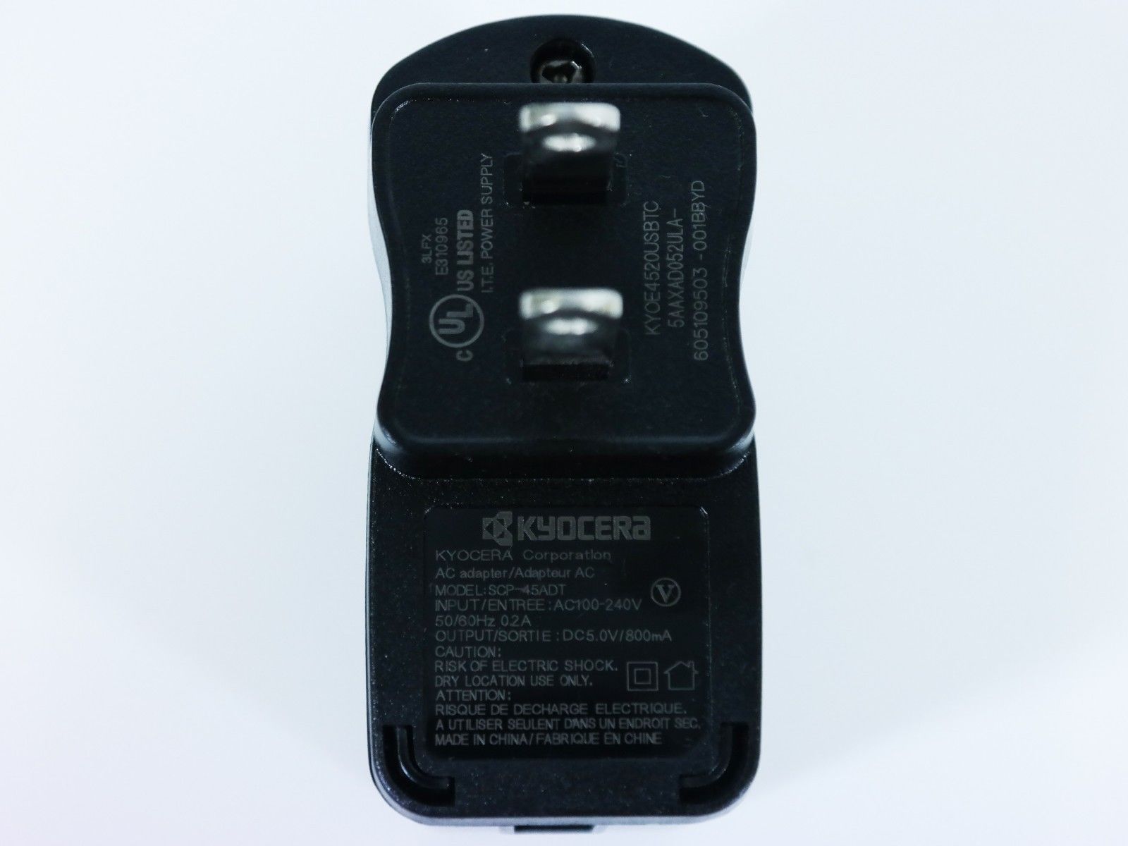 NEW 5V 800mA Kyocera SCP-45ADT AC Power Adapter