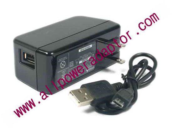 *Brand NEW*Sirius AC Adapter 5V- USB 5V 1A, USB Port, US 2-Pin, With Cable - Click Image to Close