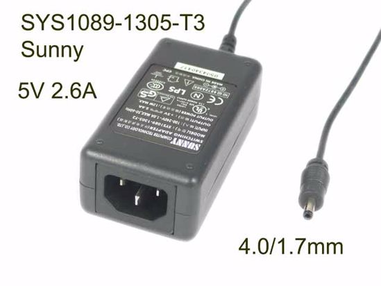 *Brand NEW*5V-12V AC ADAPTHE Sunny SYS1089-1305-T3 POWER Supply