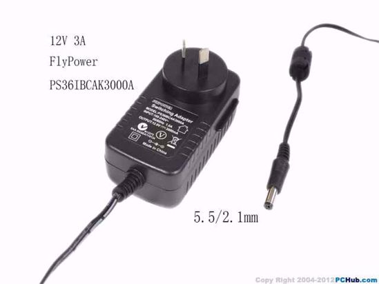 *Brand NEW*5V-12V AC Adapter FlyPower PS36IBCAK3000A POWER Supply