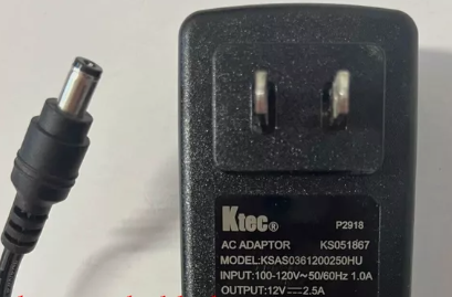 *Brand NEW*Original Ketc 12V 2.5A 30W AC Adapter KSAS0361200250HU for Cisco Meraki MR53-HW Wireless Access Poi