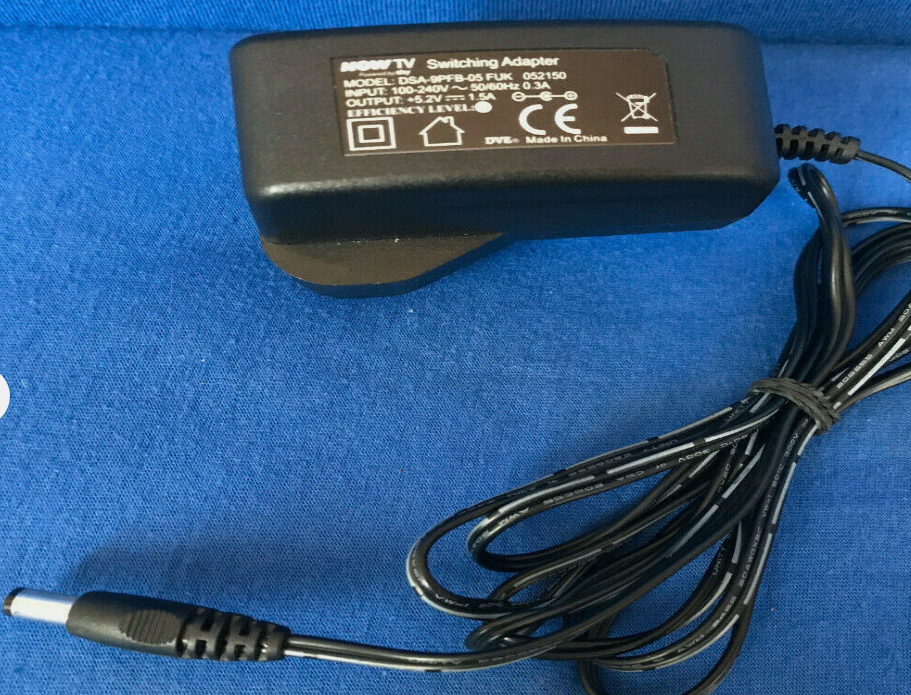 *Brand NEW*NOW TV OUTPUT: 5.2V 1.5A AC ADAPTOR MODEL: DSA-9PFB-05 FUK POWER SUPPLY
