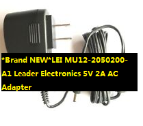 *Brand NEW*LEI MU12-2050200-A1 Leader Electronics 5V 2A AC Adapter