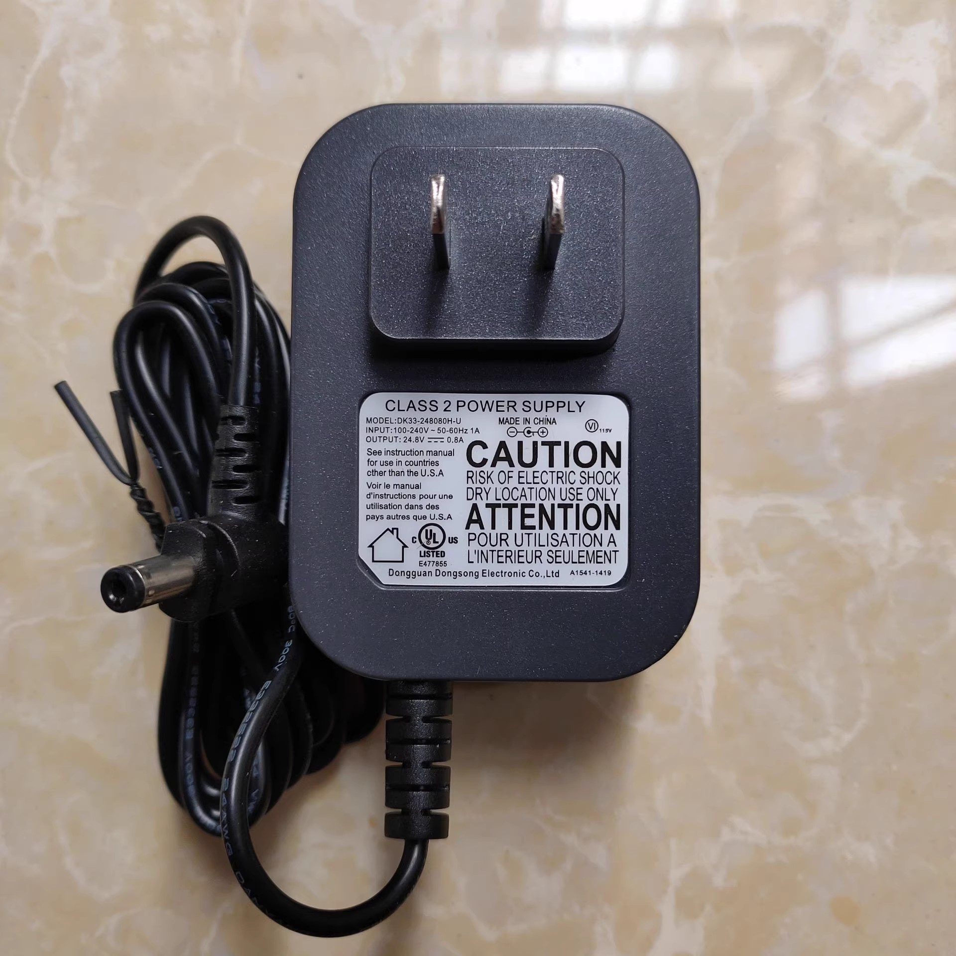 *Brand NEW* DK33-248080H-U AC100-240V 50/60Hz 24.8V 0.8A AC DC ADAPTHE POWER Supply