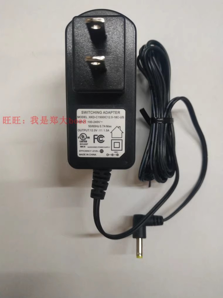 *Brand NEW* XKD-C1500IC12.0-18C-US 12V 1.5A AC ADAPTER Power Supply