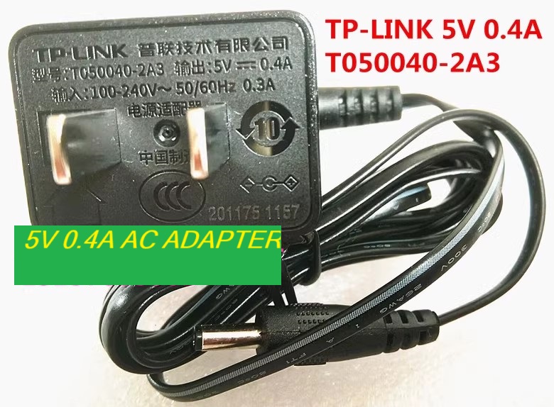 *Brand NEW*TP-LINK T050040-2A3 5V 0.4A AC ADAPTER Power Supply