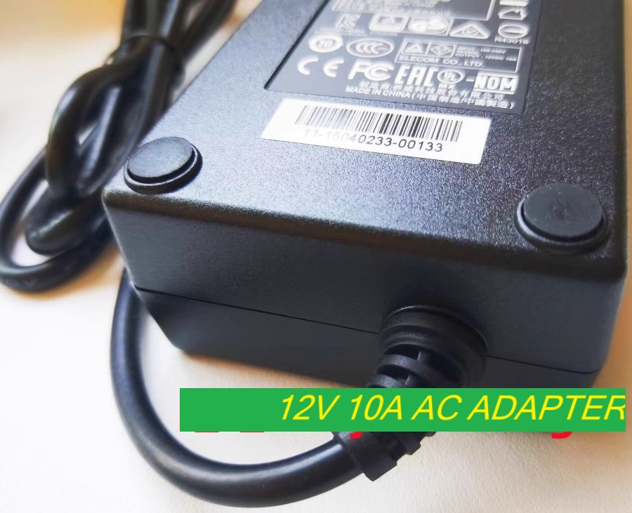 *Brand NEW*CWT CAD120121 12V 10A AC ADAPTER Power Supply