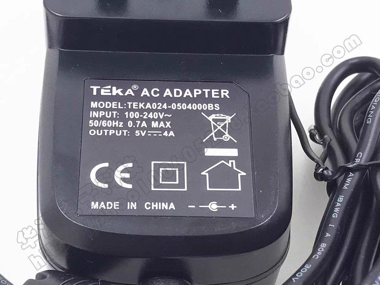 *Brand NEW*TEKA TEKA024-0504000BS 5V 4A AC/DC ADAPTER POWER Supply