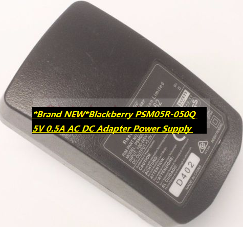 *Brand NEW*Blackberry PSM05R-050Q 5V 0.5A AC DC Adapter Power Supply