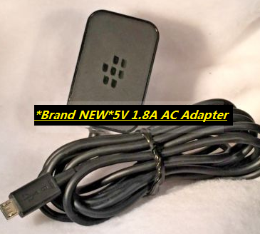 *Brand NEW*Blackberry PSM09A-050RIM HDW-34724-001 Charger 5V 1.8A AC Adapter