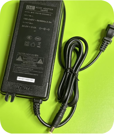 *Brand NEW*Original GVE GM130-2400500-D 24V 5A AC ADAPTER Power Supply
