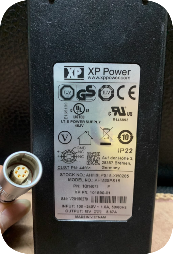 *Brand NEW*Original XP POWER 15V 5.67A AC Adapter AHM85PS15-XB0285 Power Supply