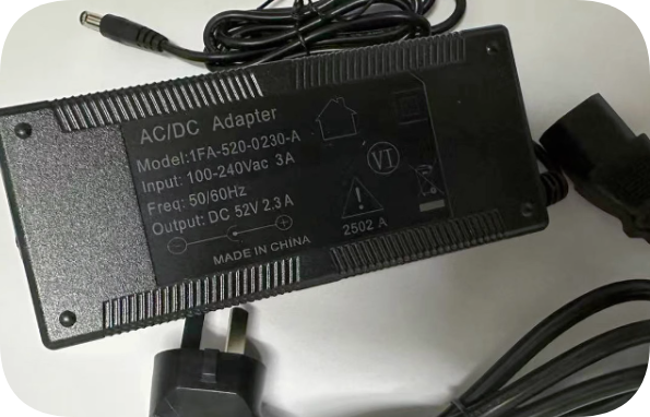 *Brand NEW*Original 1FA-520-0230-A 52V 2.3A AC Adapter Power Supply