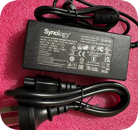 *Brand NEW*Synology 1DS220 KPL-060F-VI 12V 5A 60W AC ADAPTER Power Supply
