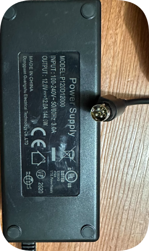 *Brand NEW*P120D12000 RS-065/12-S335B 12V 10A 12A AC ADAPTER Power Supply