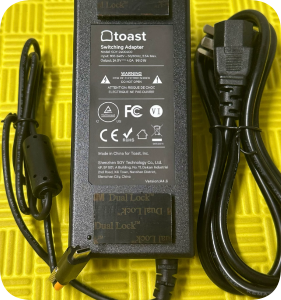 *Brand NEW*24V 4A Type-C port toast black power adapter SOY-2400400 DC 96W charger 24V 4A 96W Type-C port Rasp