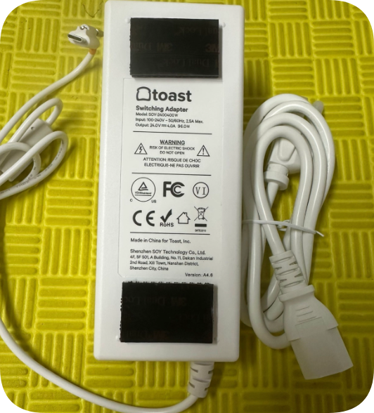 *Brand NEW*24V 4A Type-C port toast white power adapter SOY-2400 400W charger DC 96W