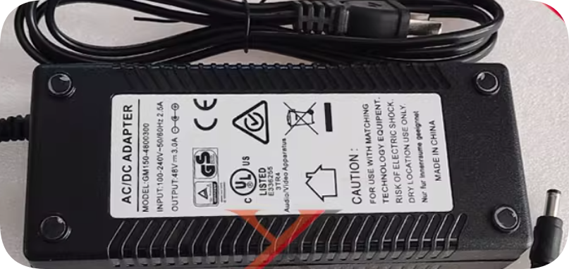 *Brand NEW*48V 3A power adapter for network equipment (PoE switch video recorder optical transceiver) charging