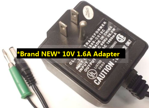 *Brand NEW* 10V 1.6A Adapter Ault Equitrac T48-101600-C010C Power Supply