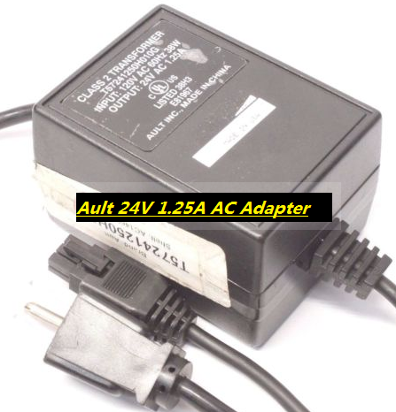 *Brand NEW*Ault T57241250H010G 24V 1.25A AC DC Power Supply Adapter