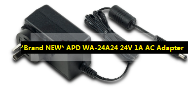 *Brand NEW* APD WA-24A24 24V 1A AC Adapter