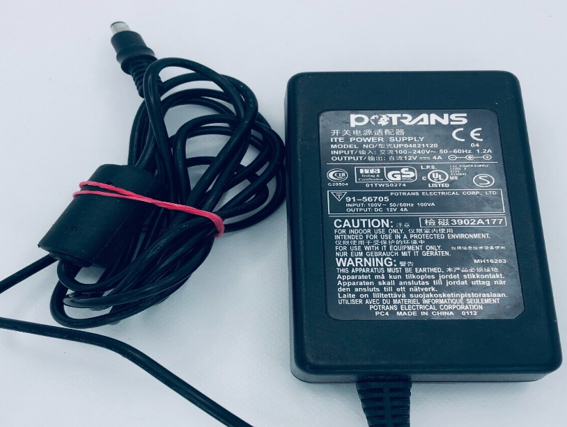 *Brand NEW*PROTRANS UP04821120 12V 4A AC ADAPTER POWER SUPPLY