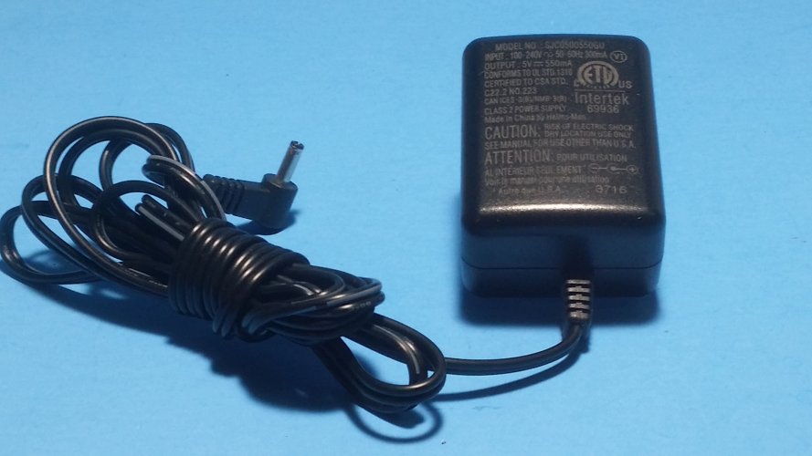 *Brand NEW*Helms-Man SJC0500550GU 5V 550mA AC Power Adapter