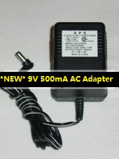 *Brand NEW* 9V 500mA AC Adapter APS D9500 2304-00069