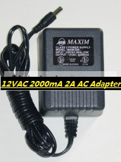 *Brand NEW* Maxim MA481220 12VAC 2000mA 2A AC Adapter