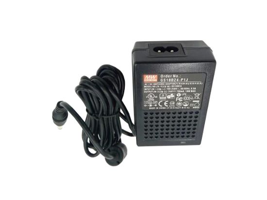 *Brand NEW*20V & Above AC Adapter Mean Well GS18B24 POWER Supply