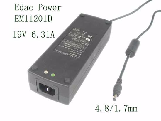 *Brand NEW*13V-19V AC Adapter Edac Power EM11201D POWER Supply