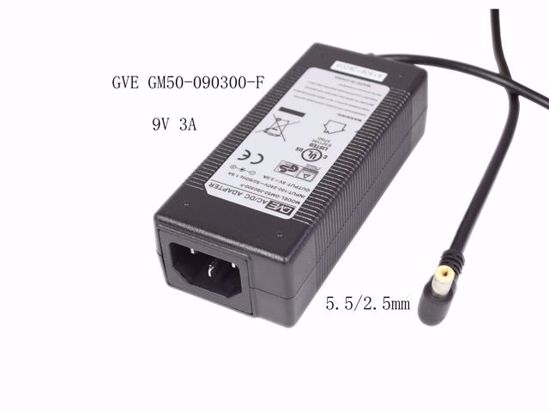 *Brand NEW* 5V-12V AC ADAPTHE GVE GM50-090300-F POWER Supply
