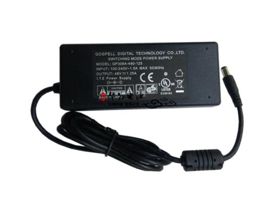 *Brand NEW* 20V & Above AC Adapter GOSPELL GP306A-480-125 POWER Supply