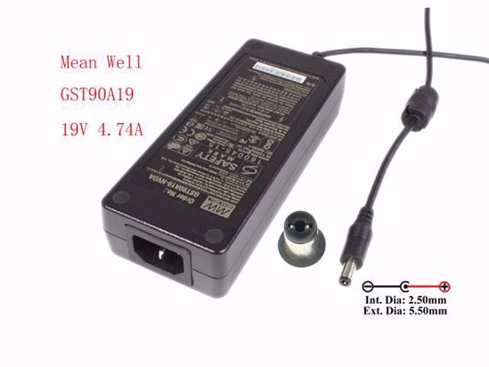 *Brand NEW*13V-19V AC Adapter Mean Well GST90A19 POWER Supply