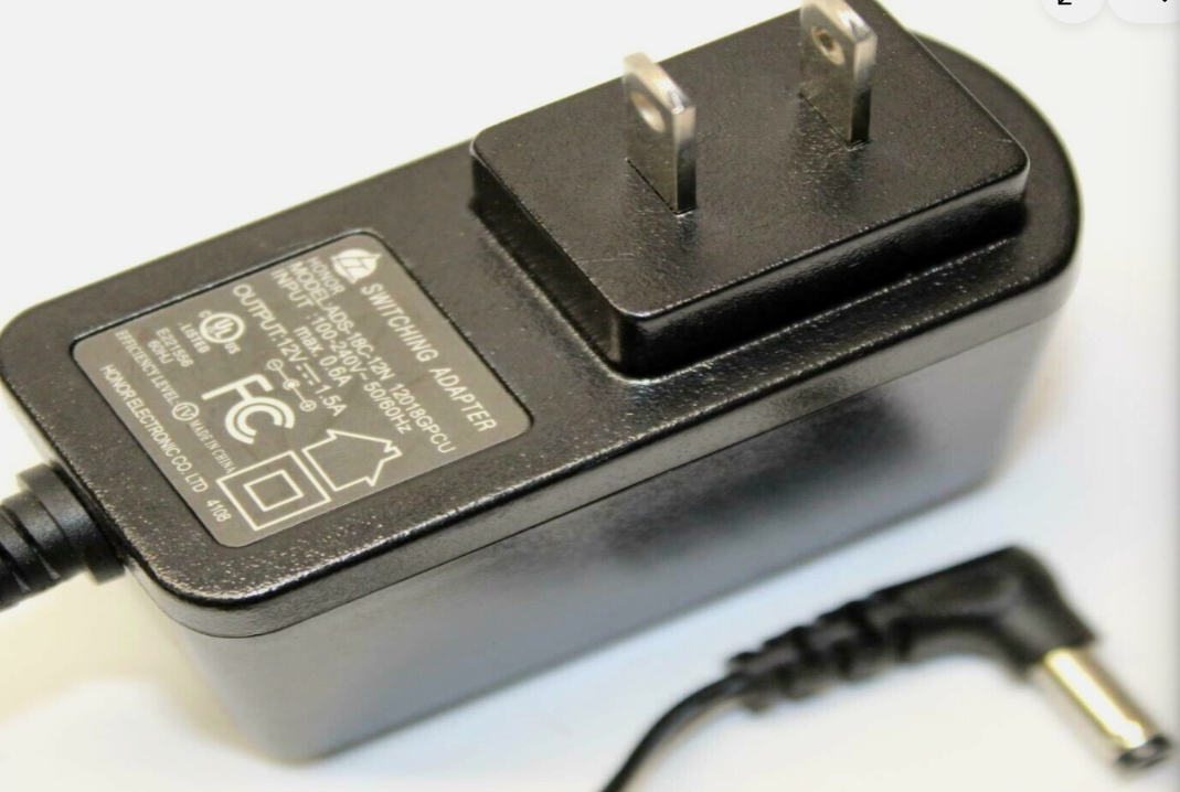 *Brand NEW*Honor 12V 1.5A AC Adapter ADS-18C-12N Power Supply Transformer