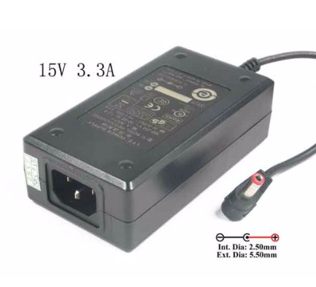 *Brand NEW*PCH OEM POWER 15V 3.3A AC ADAPTER - COMPATIBLE PW152KA1500F02 5.5/2.5MM C14 POWER Supply