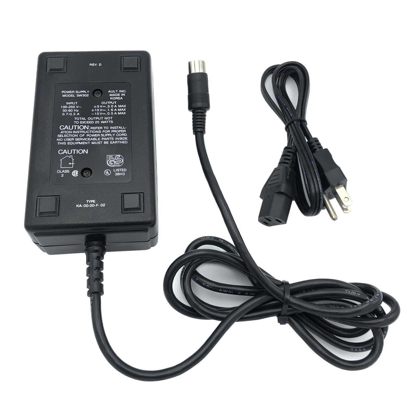 *Brand NEW*Genuine Ault SW302 25W AC/DC Adapter 5-Pin Power Supply