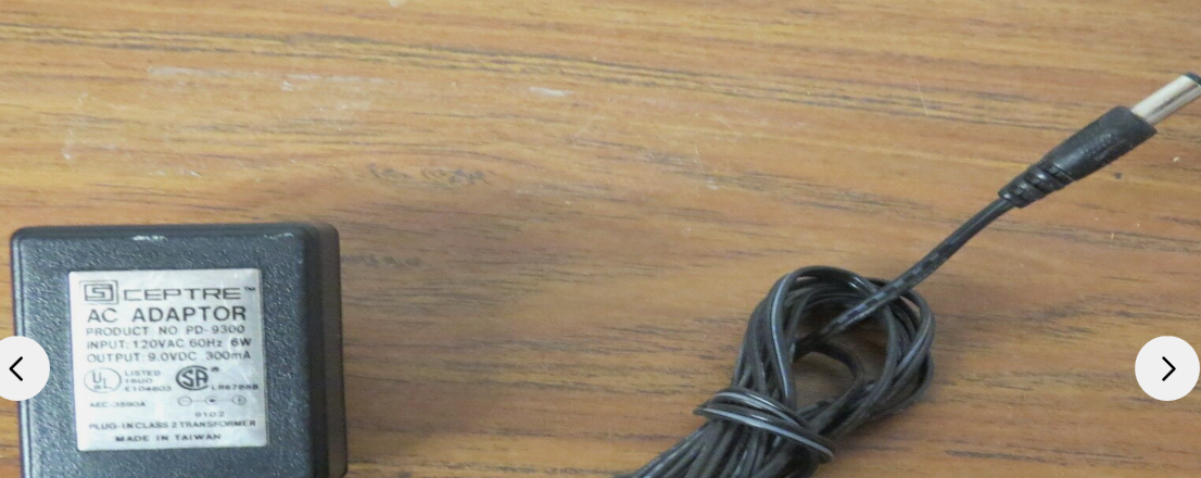 *Brand NEW*Sceptre PD-9300 9VDC 300mA AC Adapter Power Supply