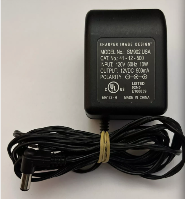 *Brand NEW*Genuine Sharper Image SM902 USA 12VDC 500mA AC/DC Adapter Power Supply