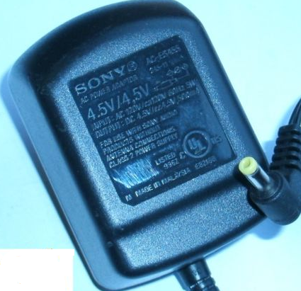 NEW 4.5V 500mA SONY AC-ES455 245-11 AC ADAPTER