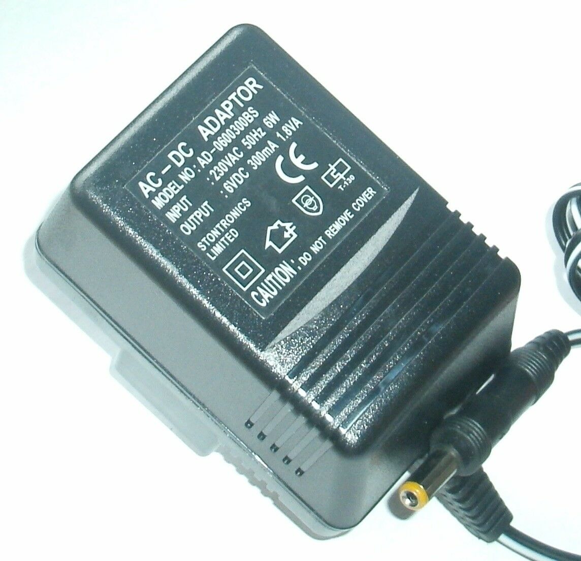 New DC6V 300mA AD-0600300BS Power Supply AC ADAPTER