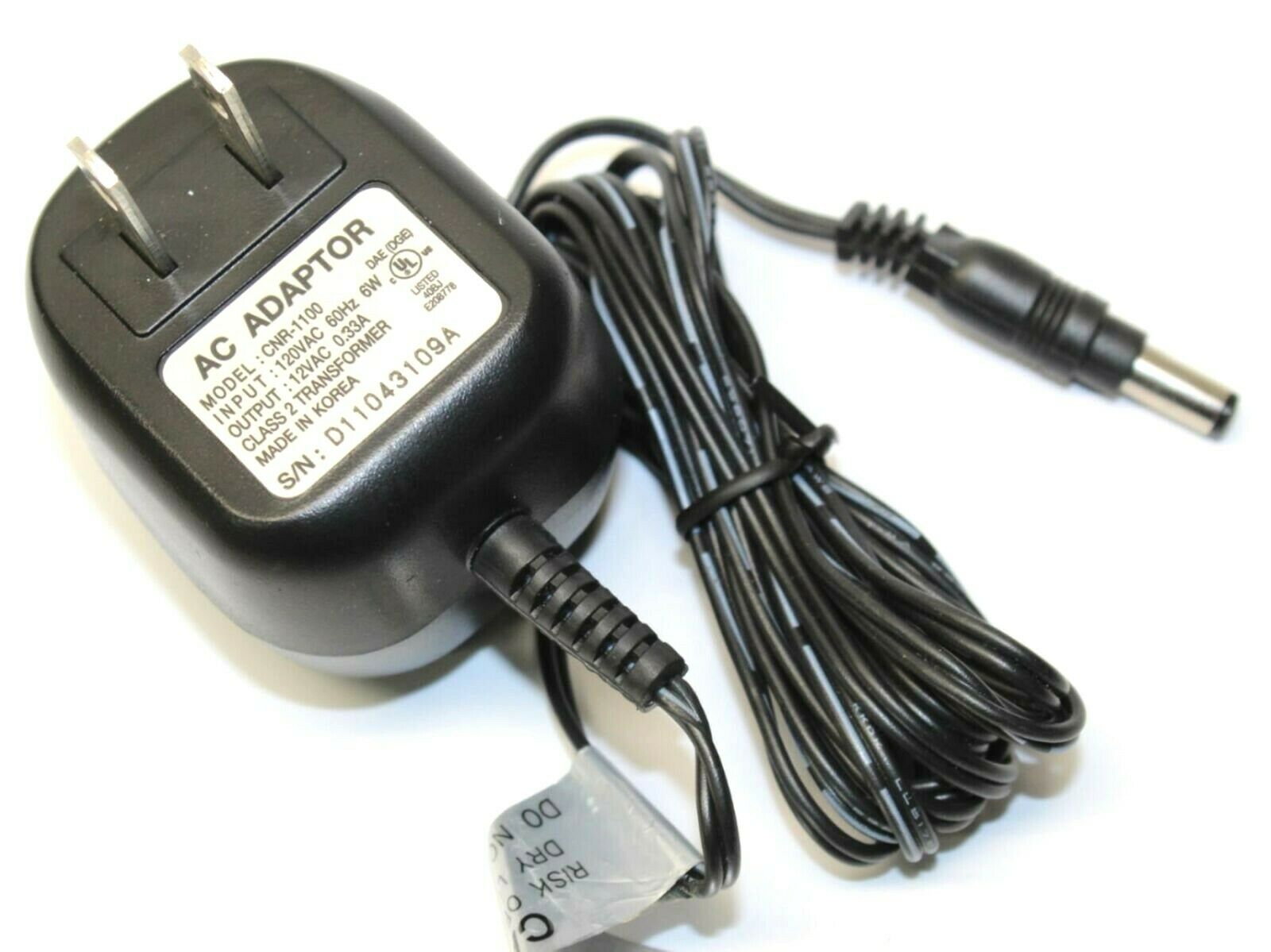 New 12V AC 0.33A CNR-1100 Class 2 Transformer Power Supply Ac Adapter