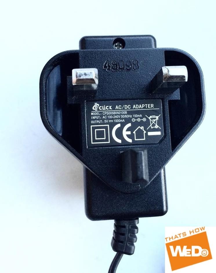 NEW 5V 1A CLICK CPS005B050100B AC/DC ADAPTER