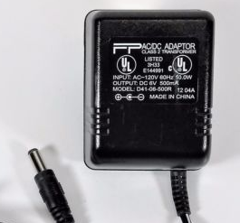 NEW 6V 500mA FP D41-06-500R AC Adapter Leapfrog Pad Tablet 19010