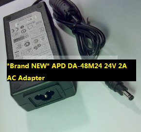 *Brand NEW* APD DA-48M24 24V 2A AC Adapter 4.8/1.7mm