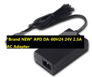 *Brand NEW* APD DA-60H24 24V 2.5A AC Adapter