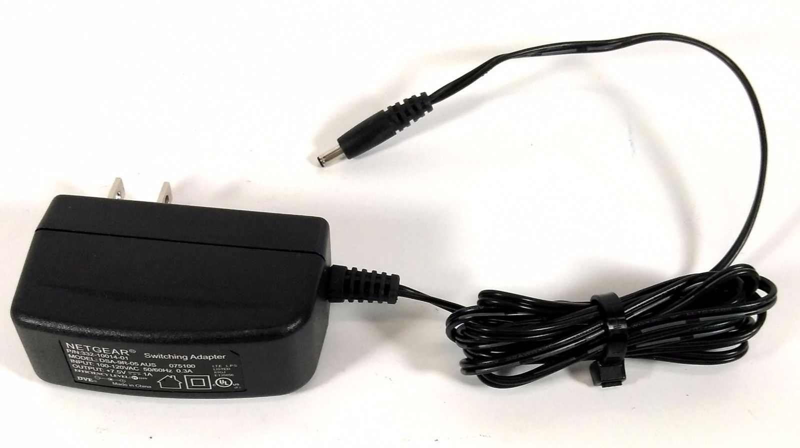 NEW 7.5V 1A Netgear DSA-9R-05 AUS 332-10014-01 AC Power Switching Adapter - Click Image to Close